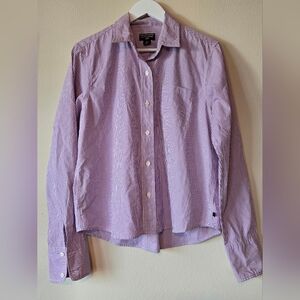 Polo Ralph Lauren Purple Striped Women's Button Down Shirt